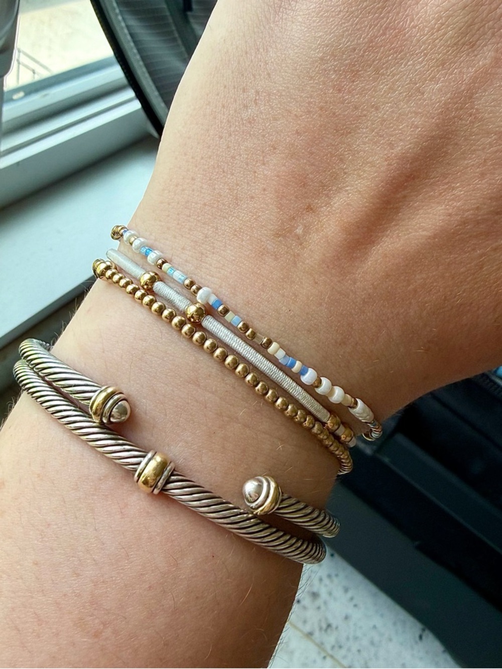 3 EUC Authentic eNewton Beaded Bracelets - Picture 2 of 5
